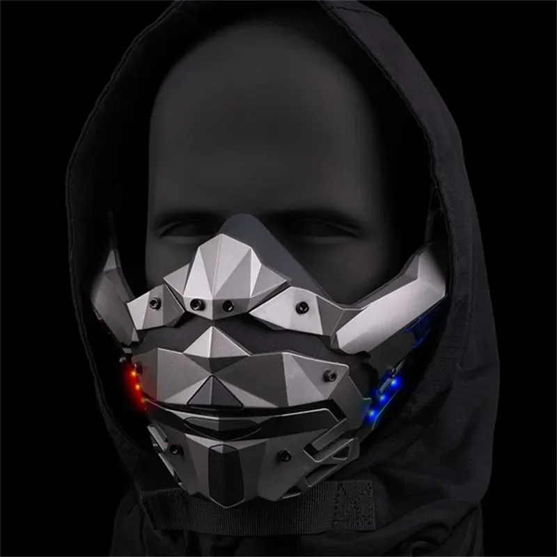 Máscara táctica de noche para senderismo, protección de seguridad de cara completa, equipo de juego de guerra CS, accesorios deportivos de Paintball, accesorios de película - imagen 4