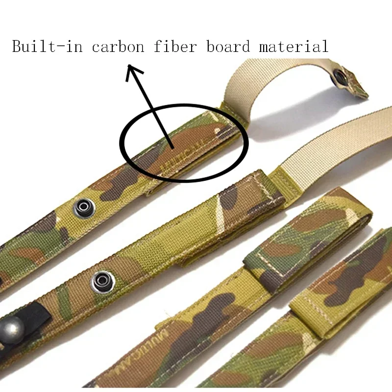 Chaleco táctico CP STKSS AVS, correa de conexión, faja Airsoft, correa de conexión Multicam, correa de tablero de fibra de carbono integrada - imagen 4