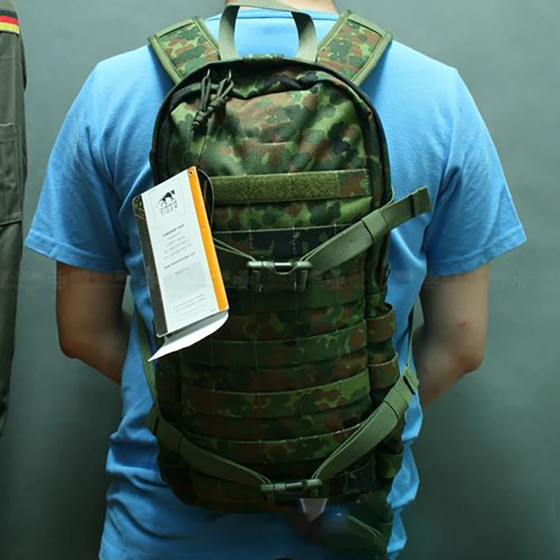 Paquete esencial estilo alemán TT FT Flecktarn 6L Assault Pack - Mochila compacta para patrulla de campo - imagen 3