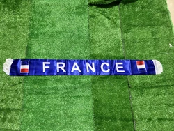 Banderín satén Selección Francesa – Bufanda deportiva 130 cm