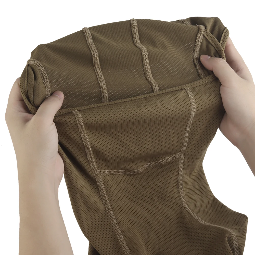 Gorros de pasamontañas tácticos, conjunto de máscara facial completa, pasamontañas, bufanda de ciclismo para motocicleta de Paintball, sombrero CP de juego de guerra de secado rápido - imagen 5