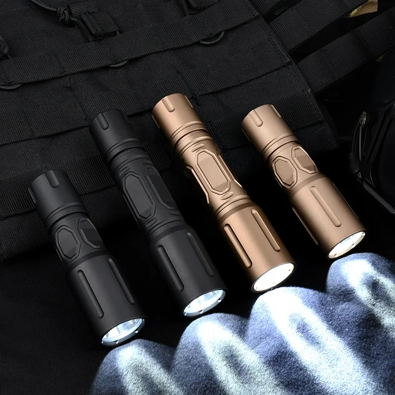 Wadsn Luz de casco de Metal PLHv2 con Clip, montaje de linterna táctica para riel Picatinny, Airsoft, arma de caza, luz de explorador - imagen 2