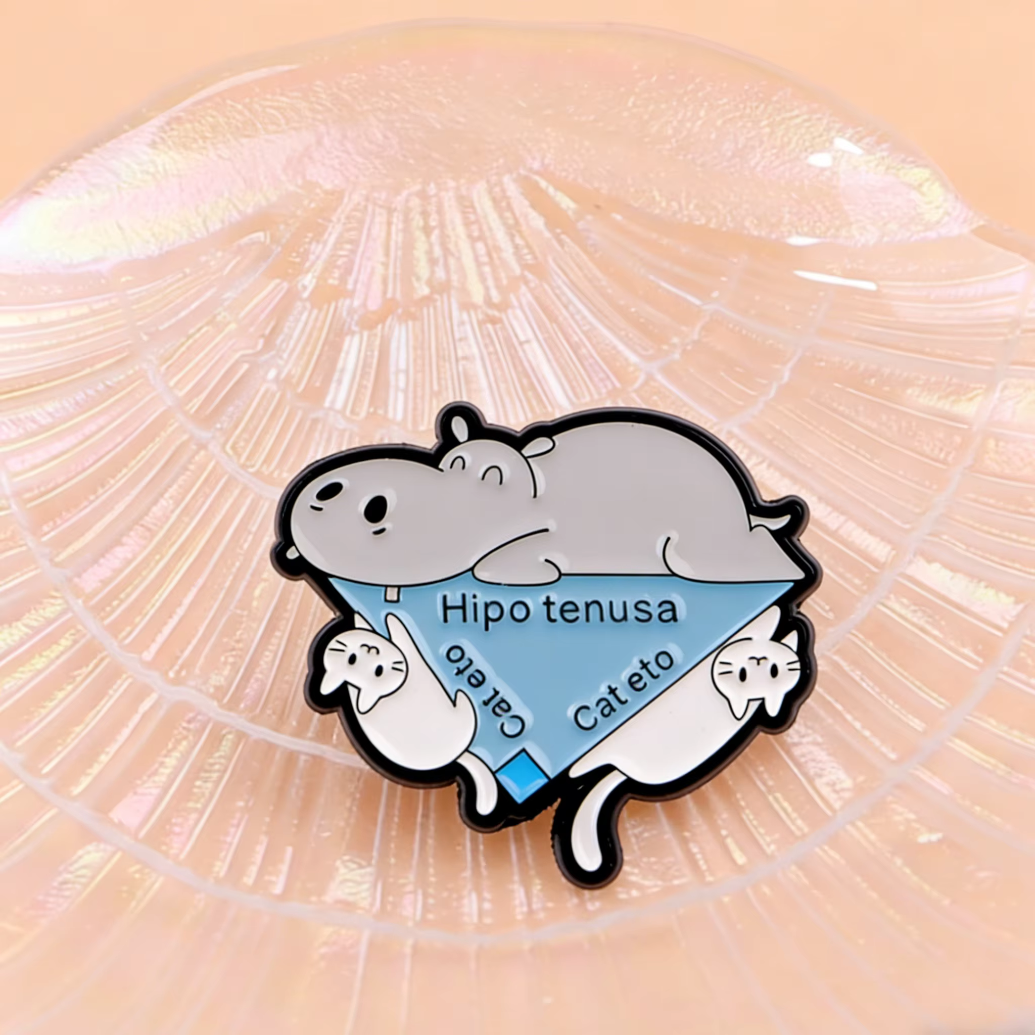 Pin táctico metal esmaltado con reverso para mochila y gorra
