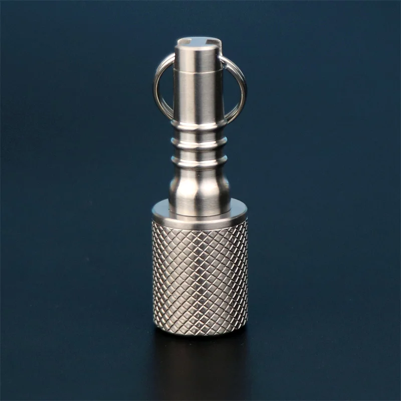 Dispensador sellado creativo de titanio, botella de medicina portátil, almacenamiento a prueba de humedad, Mini almacén impermeable - imagen 4