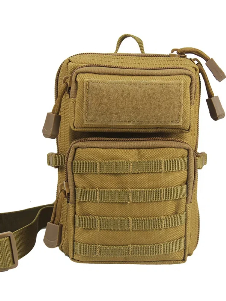 EDC-riñonera cruzada táctica, billetera para teléfono, accesorios para exteriores, bolsa para artículos diversos, KIT colgante - imagen 5