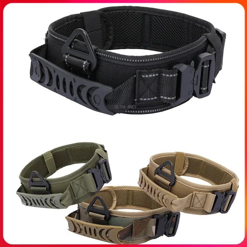 Collar táctico para perro, Correa extraíble de liberación rápida para entrenamiento, caminar, senderismo, caza, trabajo, juego Cs