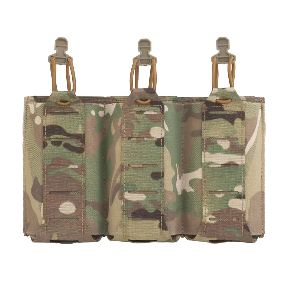 Bolsa de almacenamiento de revistas 5,56/7,62, accesorio de chaleco ligero molle Fit, bolsa con función de triple estiramiento - imagen 2