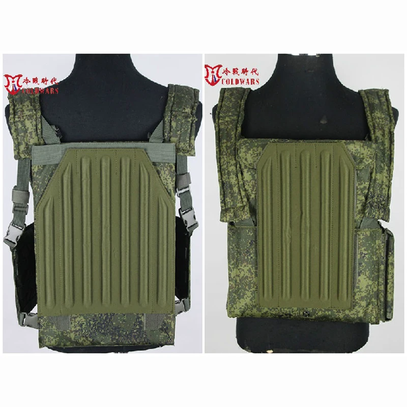 Chaleco táctico protector paracaidista ruso 6B46, chaleco Modular ligero totalmente extraíble (sin subpaquete) - imagen 3