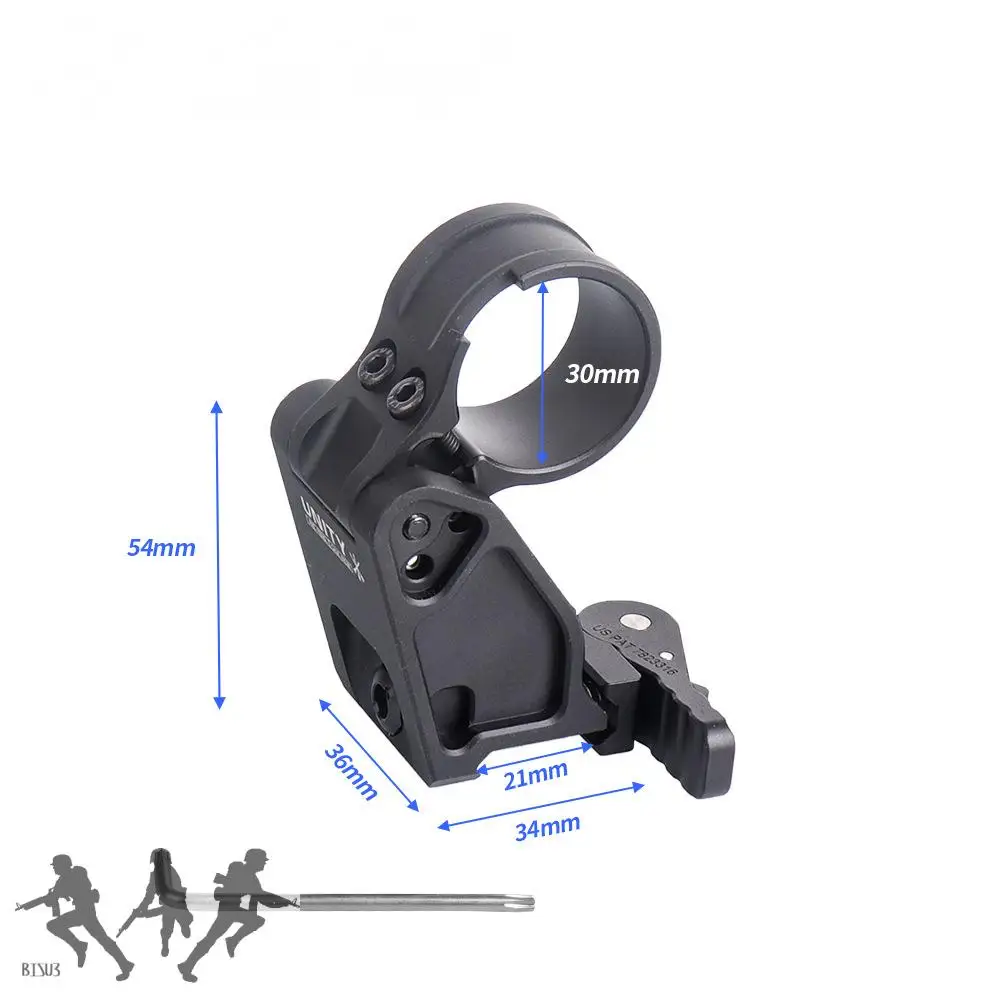 Base de aleación de aluminio CNC para soporte universal de aumento de altura serie G33 soporte desmontable rápido plegable UN - imagen 3