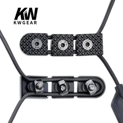 WADSN Interruptor de presión PEQ M-LOK Keymod CNC aluminio anodizado