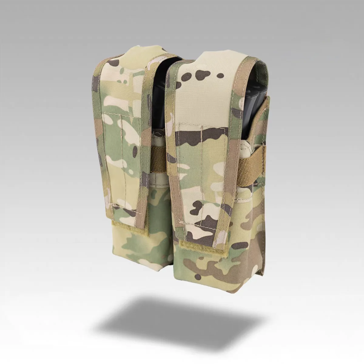Panel MOLLE portacargadores doble compatible con chalecos tácticos - imagen 4