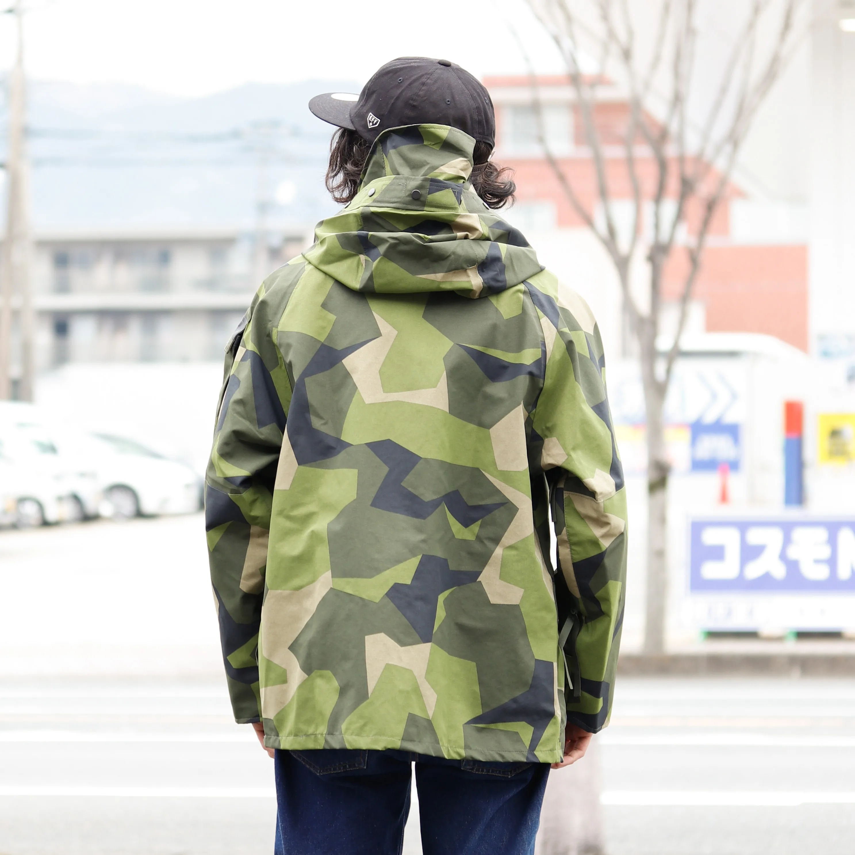 Gabardina táctica de camuflaje geométrico, versión militar sueca, M90, primera generación, M65, L3, a prueba de viento e impermeable - imagen 3