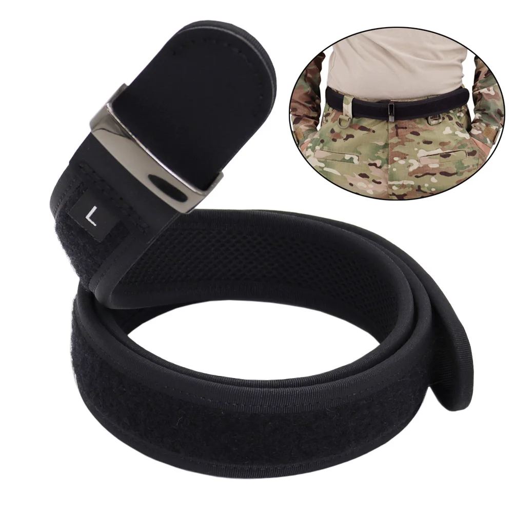 Cinturón táctico interior de nailon con cierre velcro hombre - imagen 5