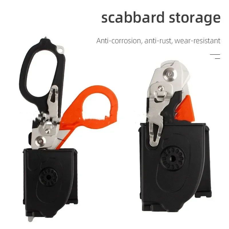Tijeras tácticas multifunción para Leatherman Raptors, tijeras plegables expertas de primeros auxilios, herramienta de supervivencia al aire libre, dispositivo combinado - imagen 2