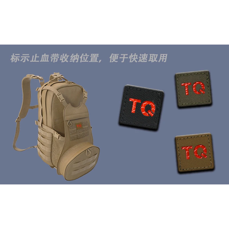 Sujetadores de gancho para insignia, accesorios tácticos, indicador de torniquete - imagen 4