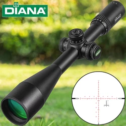 Diana 10-40x56 FFP visor telescópico rojo iluminado para caza y tiro