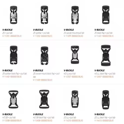 Hebilla Fidlock V, hebilla de succión magnética funcional, hebilla de liberación rápida, bolsa, zapatos y ropa, hebilla magnética que se puede cortar Diy