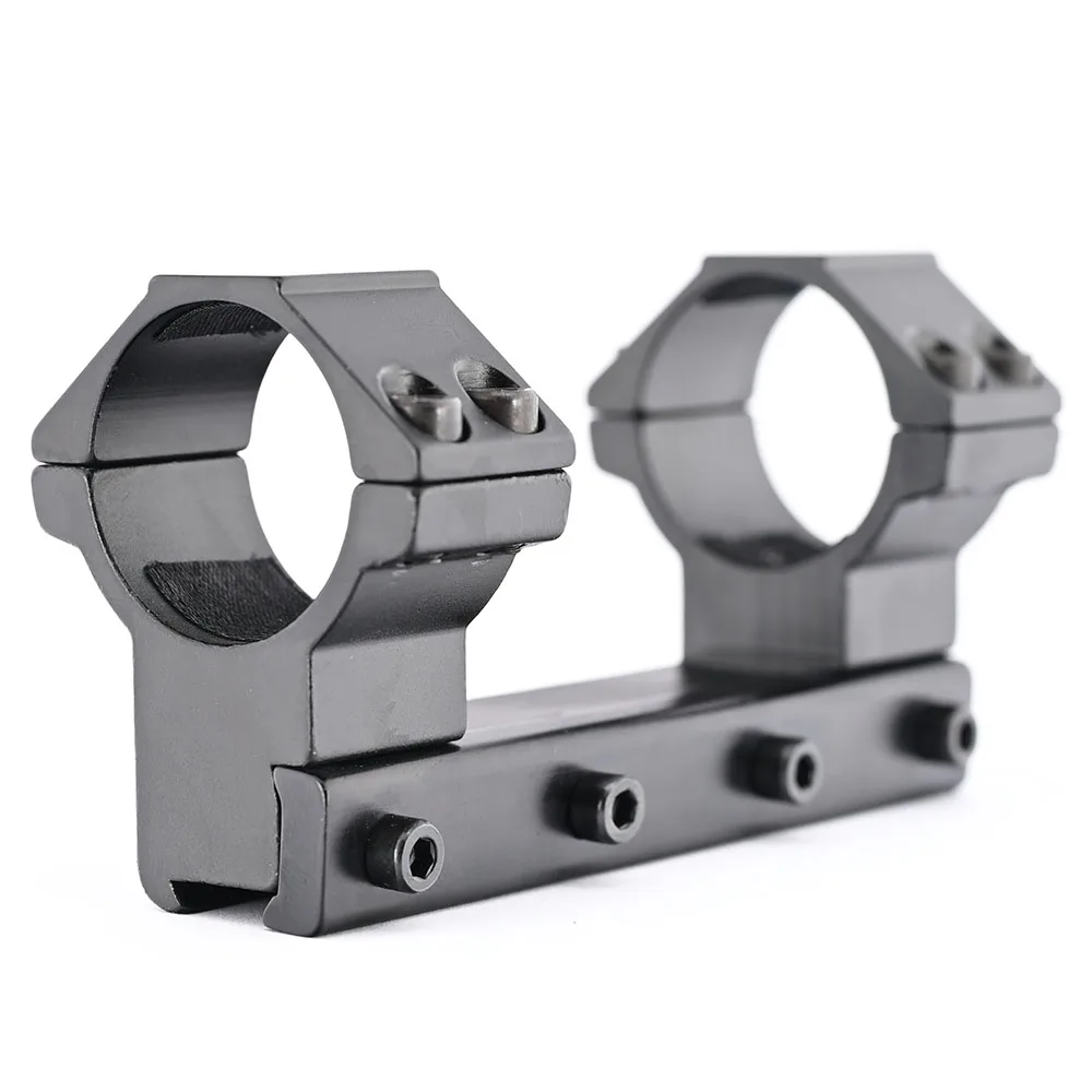 Shooin Optics Scope 30mm Tube Ring Dovetail 11mm Mount M6488 - imagen 3