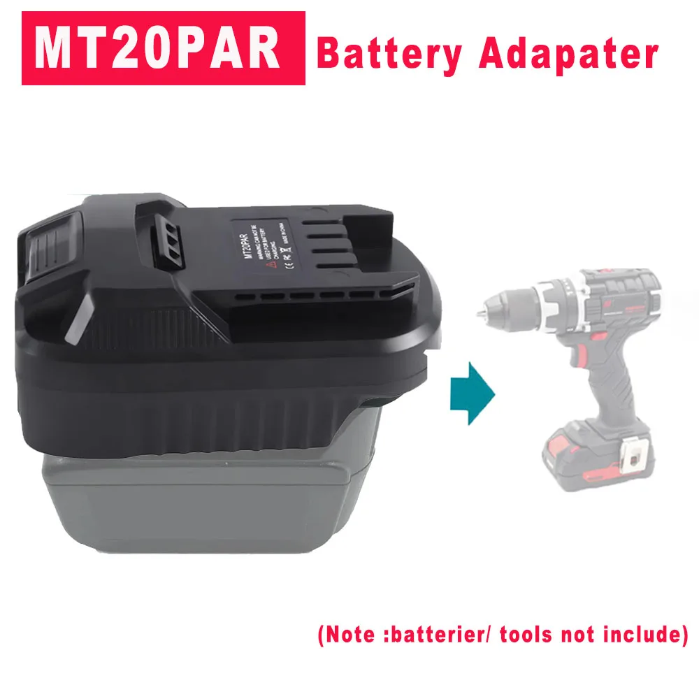 Adaptador batería Makita 18V para herramientas Parkside 20V