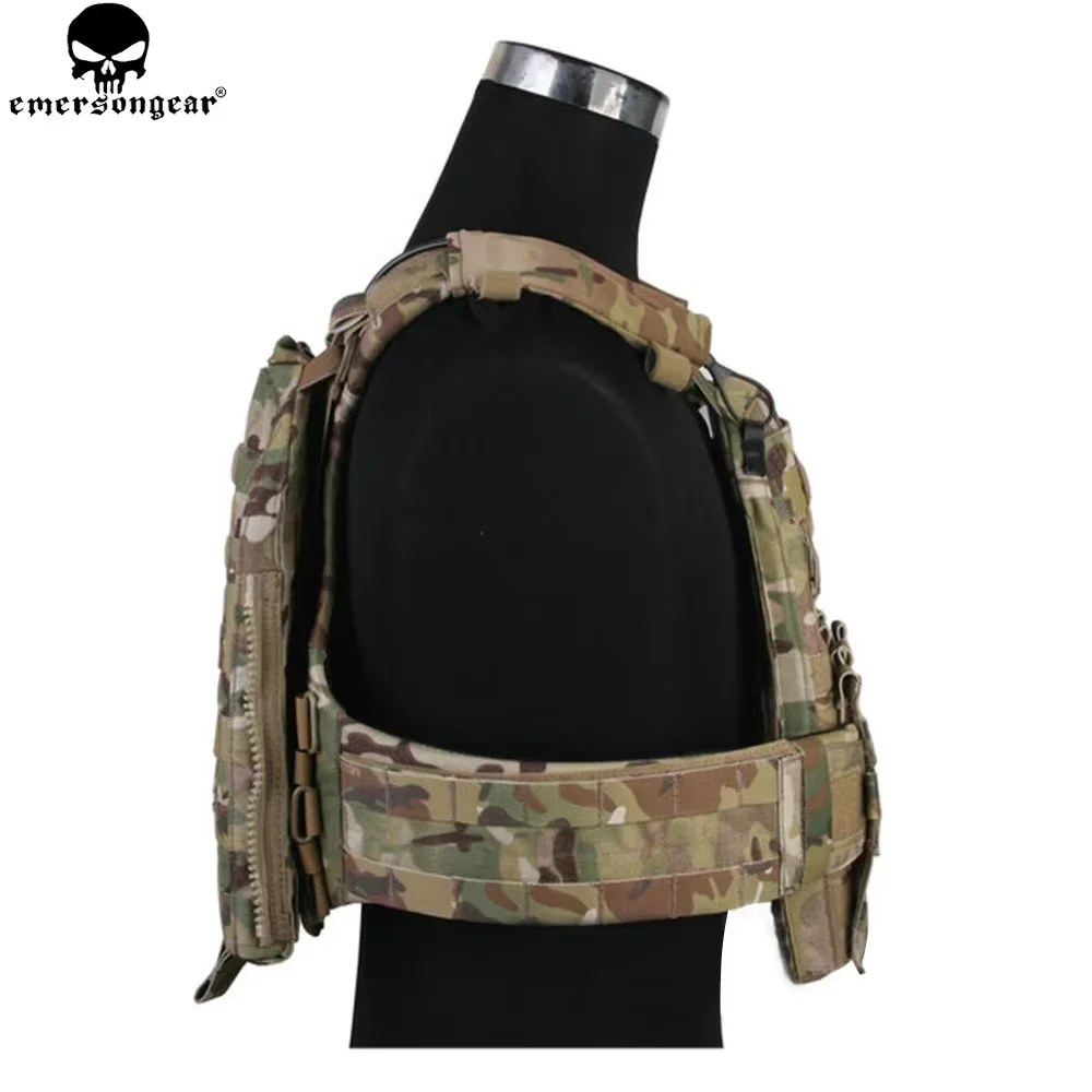 EMERSONGEAR AVS chaleco adaptable versión pesada chaleco colgante civil chaleco táctico protector AVS US Multi-camo EM7397 - imagen 4