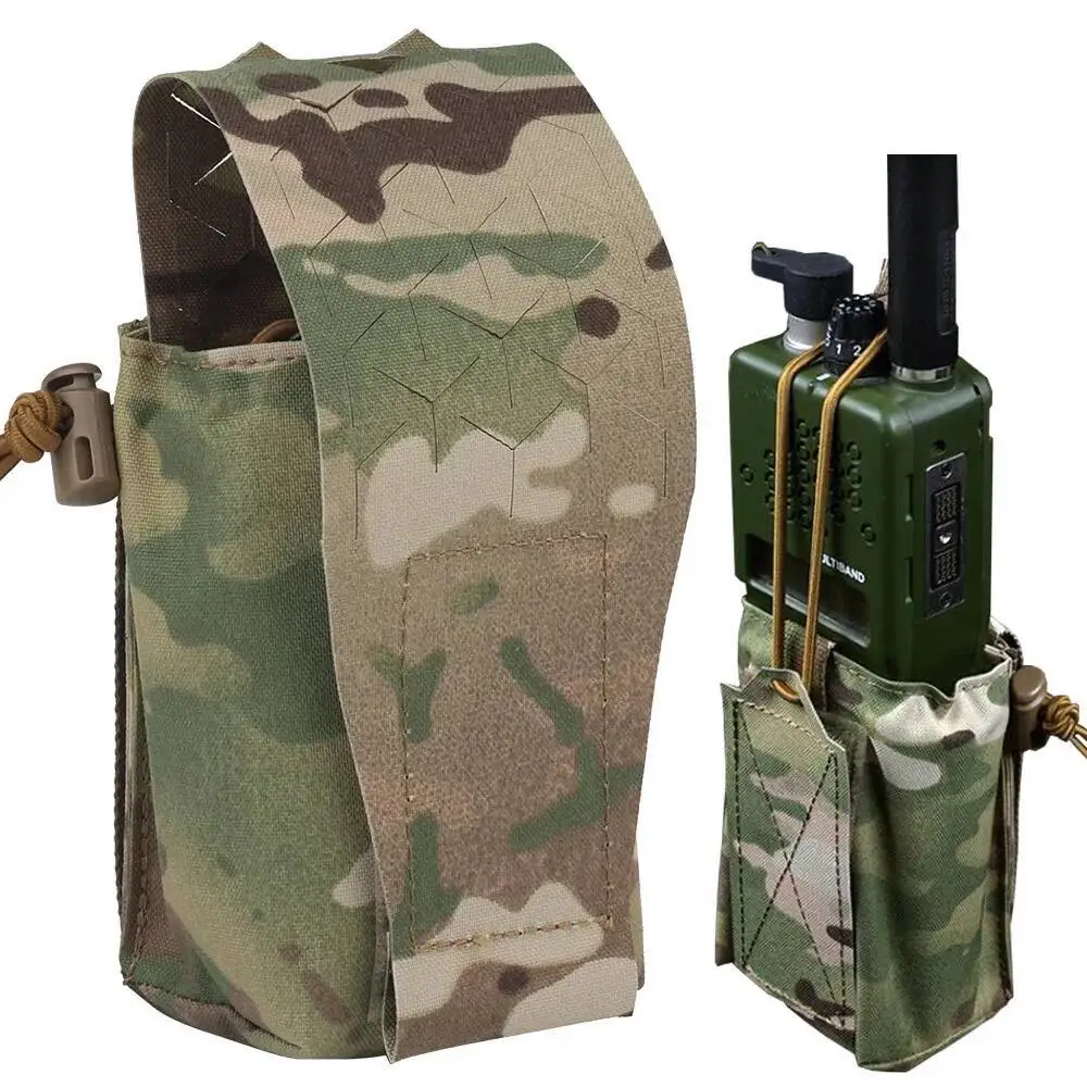 Bolsa táctica SPUD para Radio, bolsas multiusos para Walkie Talkie, bolsa magnética 5,56, chaleco de caza Airsoft, paquete de almacenamiento Molle - imagen 3