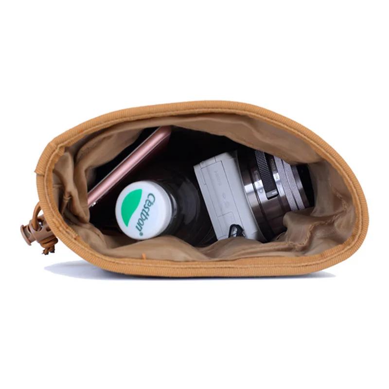 Bolsa de nailon a prueba de agua para Airsoft, accesorio táctico Molle, bolsa para revistas, bolsa de cintura multifuncional para senderismo - imagen 4