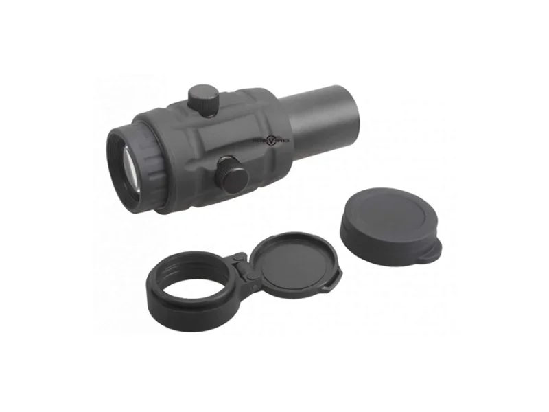 Combo Óptico Táctico VictOptics SRD 1x18x20 Mira de Punto Rojo y Magnificador 3x con Montura Lateral Abatible para Preparación Táctica y Flexibilidad - imagen 5