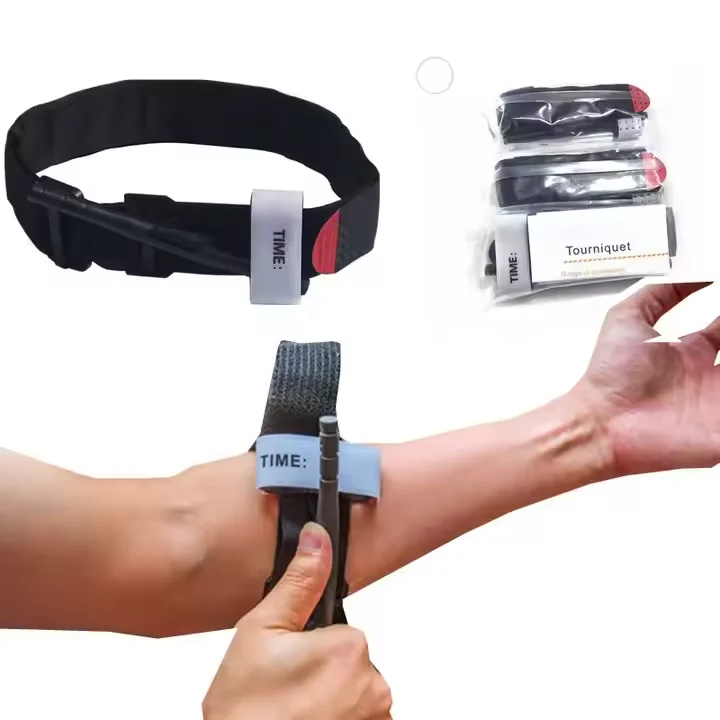 Torniquete táctico de primeros auxilios para gatos, aplicación de una sola mano, Control hemostático efectivo más rápido, más seguro