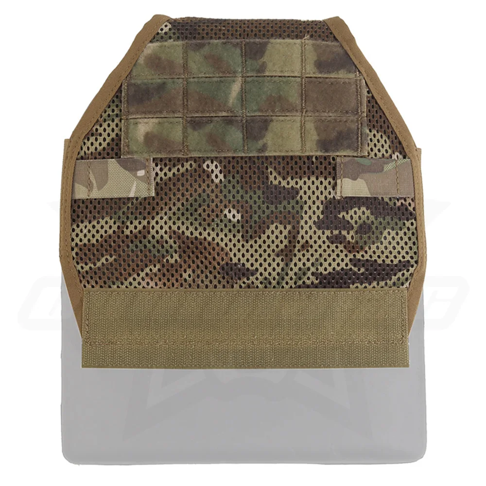 OPHIDIAN Tac R Series cubierta de placa protectora malla ligera y transpirable marco de pecho chaleco placa frontal MOLLE neumático suave hunti - imagen 5