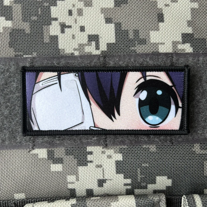 Parche velcro bordado Rikka Takanashi para mochila táctica - imagen 2