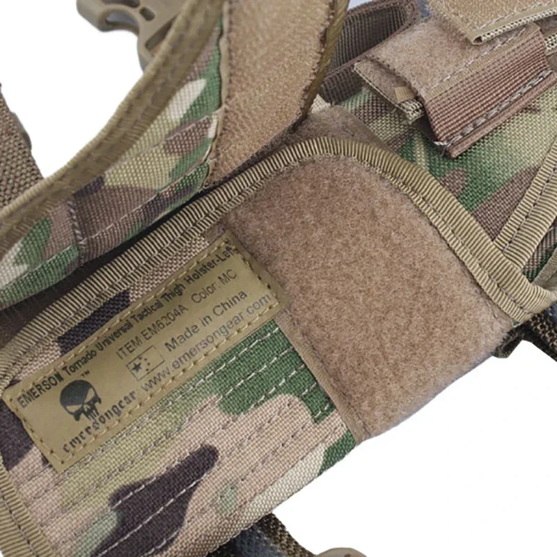 Emersongear Tornado-funda táctica Universal para muslo, bolsa para pistola con pierna caída, bolsa para pistola, Airsoft, caza, senderismo, combate de nailon - imagen 5