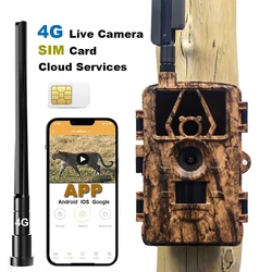 Cámara de rastreo 4G LTE HD con aplicación y servicio en la nube