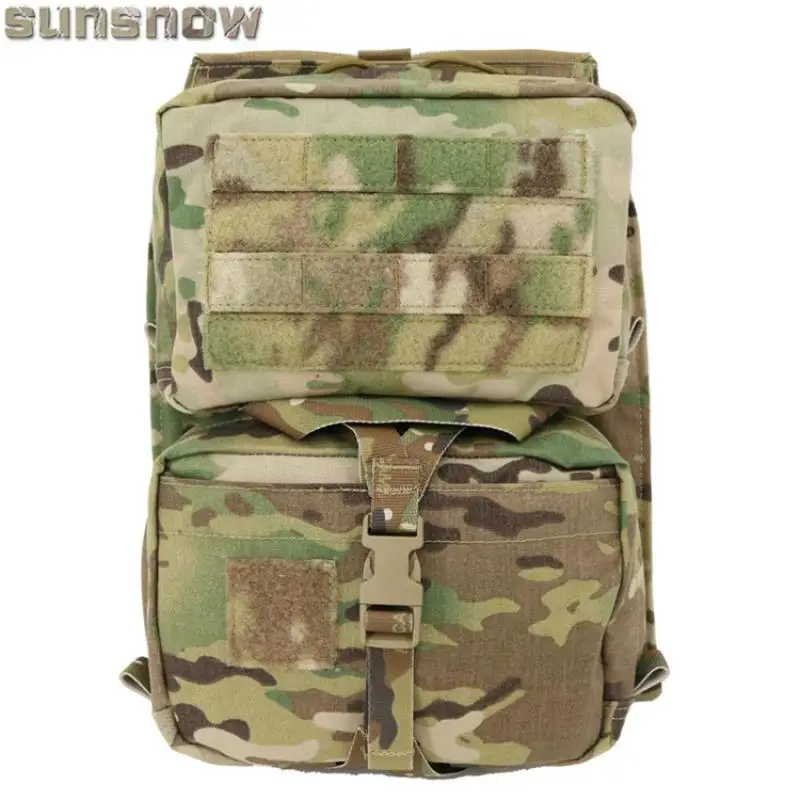 Sunsnow-chaleco táctico con sistema Molle, paquete de bolsa de agua trasera, paquete de avión, paquete de ataque - imagen 3