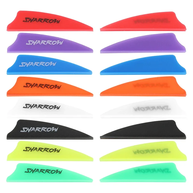 Flecha de pluma de goma para tiro con arco, 50 piezas, 2 pulgadas, accesorios de tiro de caza - imagen 4