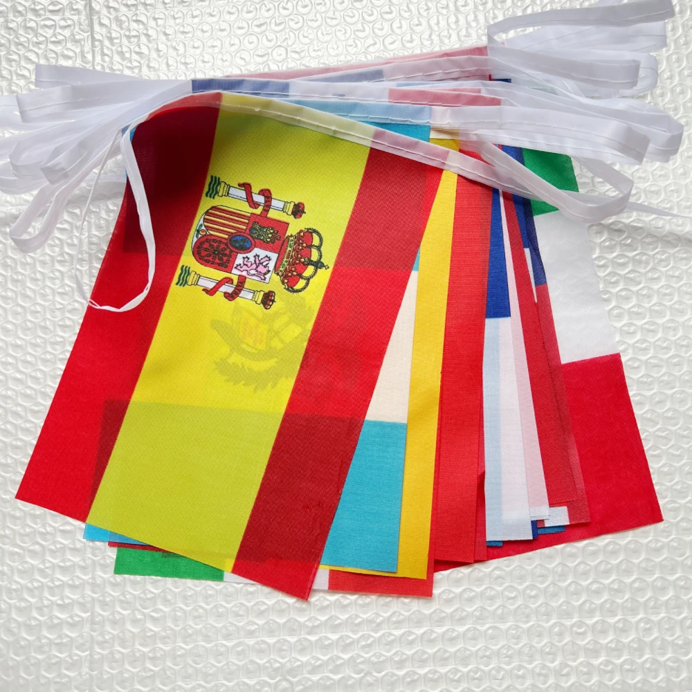 Banderas latinoamericanas de países – banderines para manualidades