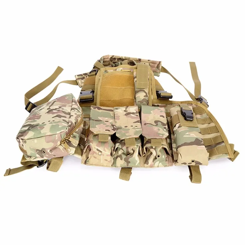 WOLF ENEMY-chaleco táctico de caza, equipo de protección para Airsoft Cs - imagen 5