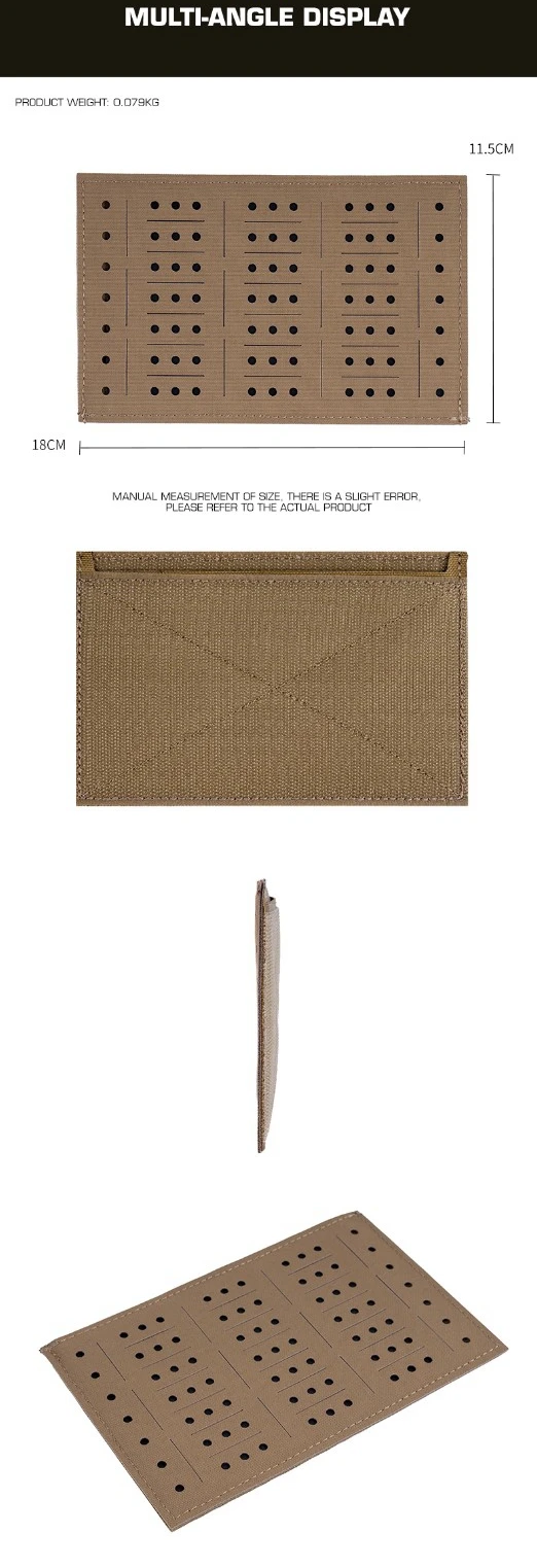 Inserto con sistema Molle para accesorios