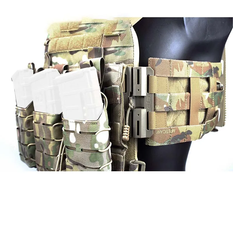 Chaleco táctico Universal con hebilla magnética de extracción rápida, conjunto MOLLE, sistema de liberación rápida para chaleco JPC CPC 6096 - imagen 3