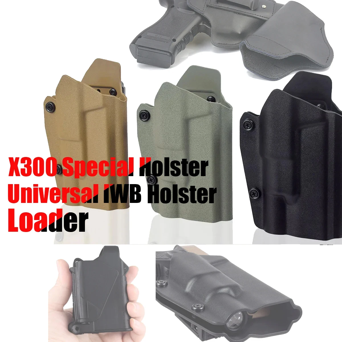 Funda IWB Glock con linterna Surefire X300 Ultra - imagen 2