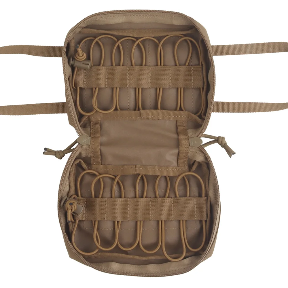 OPHIDIAN Molle Kit de trauma Kit médico de despliegue rápido Bolsa de emergencia para acampar extraíble horizontal - imagen 5