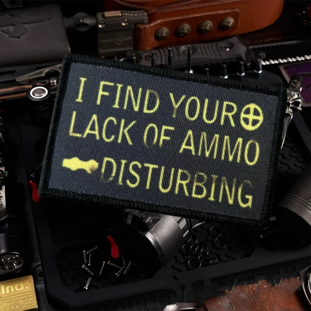 Encuentra tu falta de humedad parche impreso gancho y bucle insignia de moral táctica parches militares brazalete mochila pegatinas