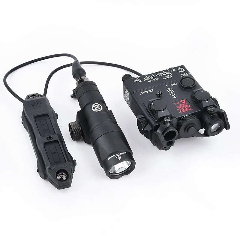 DBAL-A2 puntero láser versión Simple rojo verde azul punto LED M300A arma táctica Airsoft Rifle Scout Luz de 20mm Picatinny - imagen 2