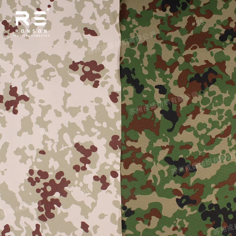 JSDF punto solar camuflaje 1000D poliéster Oxford tela gruesa impresión impermeable equipaje táctico sub bolsa tela - imagen 2