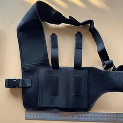 Funda pistola oculta universal pecho hombro bolsa cargadores elástica