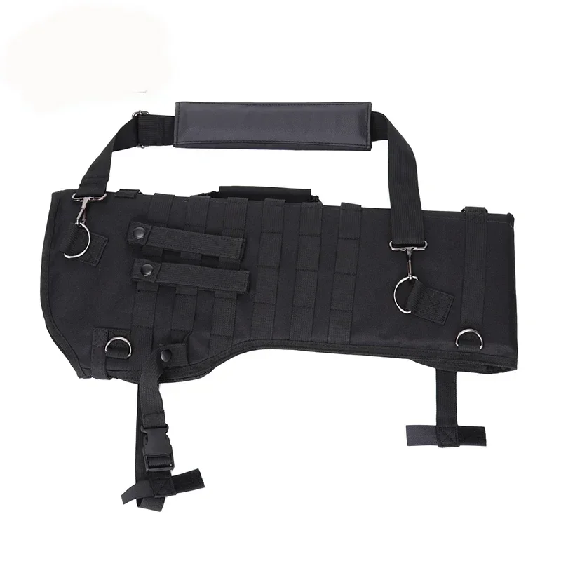 Funda para Rifle táctico, funda de caza verde y negra, escopeta de asalto, bolsa de caza, soporte de protección para pistola larga - imagen 3