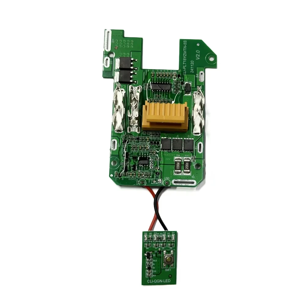 Herramienta eléctrica batería de iones de litio BMS PCB Placa de protección de carga para Makita 18V BL1815 BL1860 LXT400 BL1850 placa de protección - imagen 5