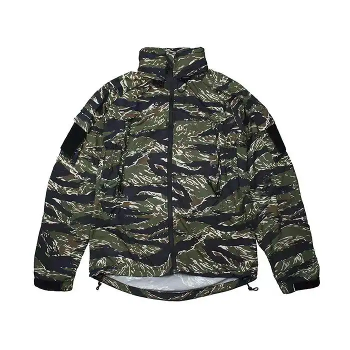 Sudadera con capucha táctica con cremallera, abrigo de viento, chaqueta de nailon, carcasa suave, TMC3229 - imagen 3
