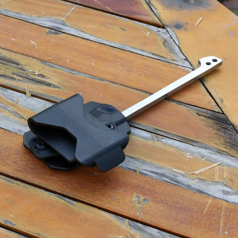 Clip trasero para funda de pistola de cuchillo táctico, rotación de 360 grados, bucles de cinturón Tek Lok para funda Kydex/funda K, Clip de Kit de vaina - imagen 4
