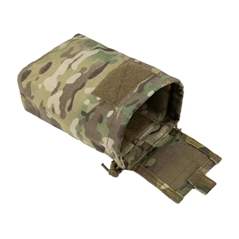 Bolsa plegable táctica, bolsa de reciclaje CP, bolsa de basura, bolsa Molle enrollable para acampar, bolsa de almacenamiento de herramientas - imagen 5