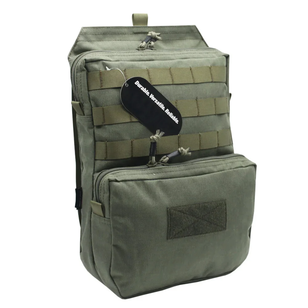 Mochila táctica VULPO Molle, bolsa de agua de combate Airsoft, EDC, chaleco duradero de caza, equipo de hidratación - imagen 2